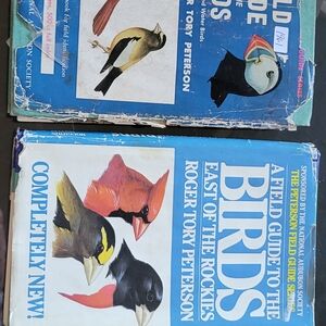 Bird Guide Book Set with Colorful Illustrations 1961-1980